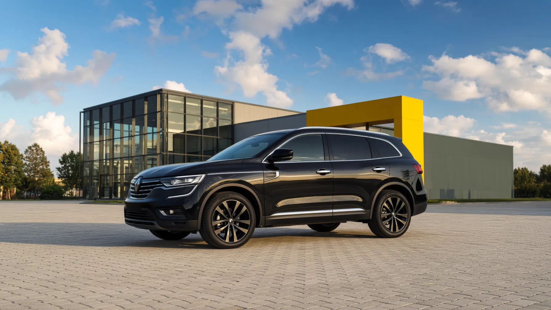 Renault Koleos in der Ausstellung des Autohauses Mosig.
