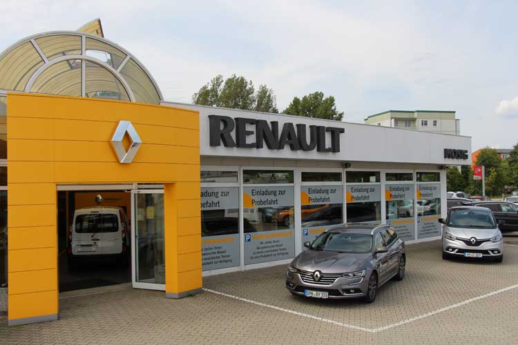 Renault-Fahrzeuge am Standort Hoyerswerda, Autopark