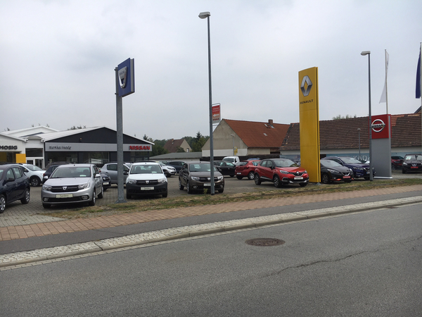 Der Renault-Betrieb Spremberg an der Muskauer Straße, Außenansicht
